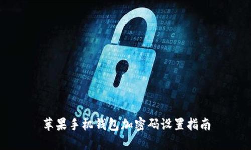 苹果手机钱包加密码设置指南