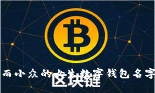 独特而小众的女生数字钱包名字推荐
