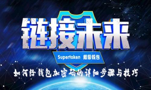 如何给钱包加密码的详细步骤与技巧